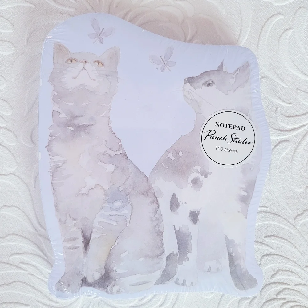 Punch Studio Kitten Notepad 150 Sheets